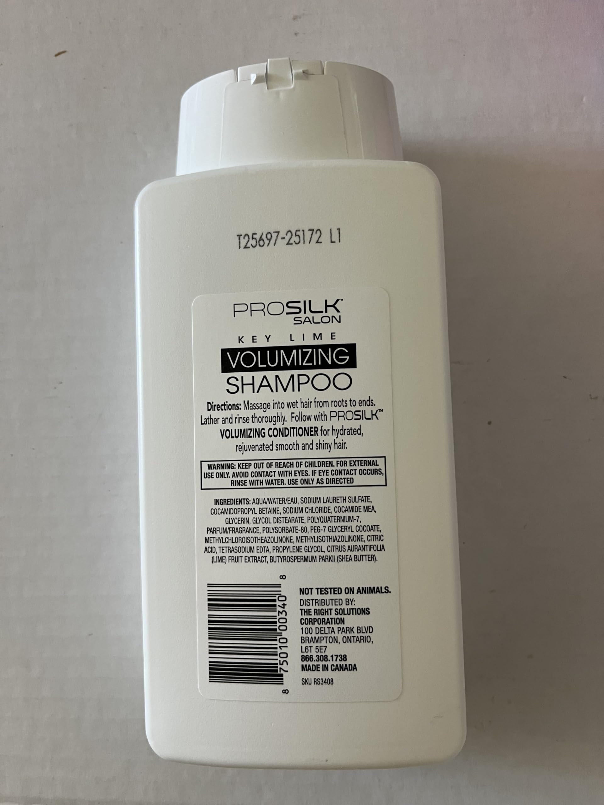 Amazon.com : ProSilk Salon Key Lime Volumizing Shampoo, No